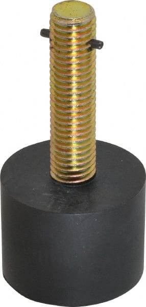 Don-Jo - 1" Projection Detention Door Stop - Floor Mount, Uncoated - Exact Tooling