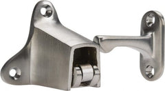 Don-Jo - 4" Long Satin Chrome Door Holder - Heavy-Duty Grade, 4" Stem Length - Exact Tooling