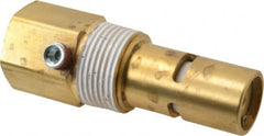 Conrader - 3/4 x 1" Brass Check Valve - In-Tank, FNPT x MNPT - Exact Tooling