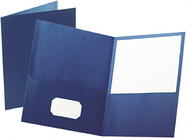 OXFORD - 8-1/2" Long x 11" Wide Pocket - Blue - Exact Tooling