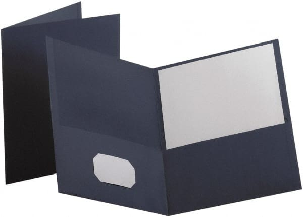 OXFORD - 8-1/2" Long x 11" Wide Pocket - Dark Blue - Exact Tooling