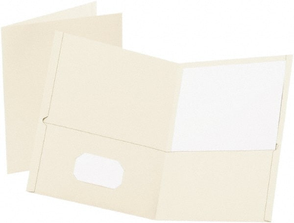 OXFORD - 8-1/2" Long x 11" Wide Pocket - White - Exact Tooling