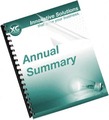 FELLOWES - 11" Long x 8" Wide Binding System Cover - Clear - Exact Tooling