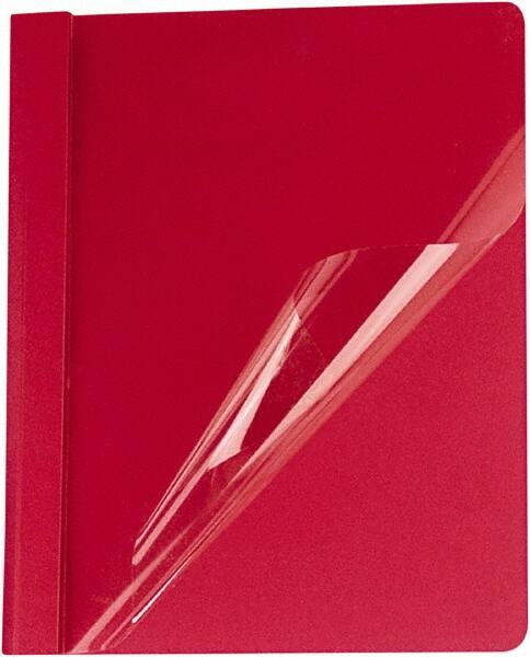 UNIVERSAL - 11" Long x 8" Wide Report Cover - Red - Exact Tooling