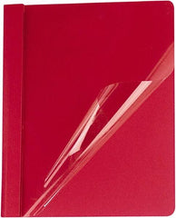 UNIVERSAL - 11" Long x 8" Wide Report Cover - Red - Exact Tooling