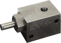 Enerpac - Hydraulic Control Valves; Type: Sequence Valve ; GPM: 1.08 ; Length (Decimal Inch): 3.100 ; Width (Decimal Inch): 1.5000 ; Material: Steel ; Height (Inch): 1.38 - Exact Tooling