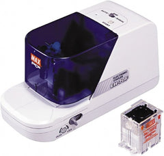 MAX - 70 Sheet Flat-Clinch Electric Stapler - Gray - Exact Tooling
