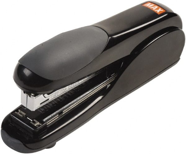 MAX - 30 Sheet Full Strip, Flat Clinch Stapler - Black - Exact Tooling