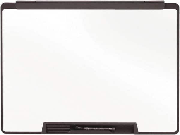 Quartet - 24" High x 36" Wide Dry Erase - Melamine, Includes Dry-Erase Marker, Eraser & Mounting Kit - Exact Tooling