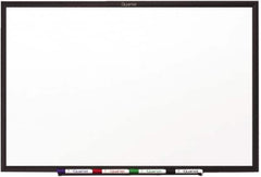 Quartet - 36" High x 48" Wide Dry Erase - Melamine, Includes Dry-Erase Marker & Mounting Hardware - Exact Tooling