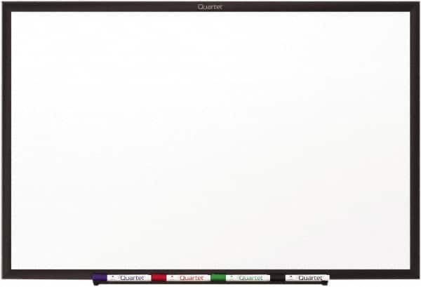 Quartet - 24" High x 36" Wide Dry Erase - Melamine, Includes Dry-Erase Marker & Mounting Hardware - Exact Tooling