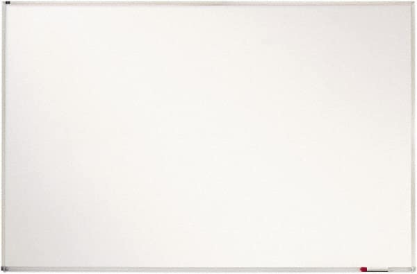 Quartet - 48" High x 72" Wide Magnetic Dry Erase Board - Porcelain, Includes Accessory Tray/Rail & Mounting Hardware - Exact Tooling
