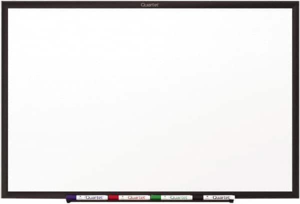 Quartet - 18" High x 24" Wide Dry Erase - Melamine, Includes Dry-Erase Marker & Mounting Hardware - Exact Tooling