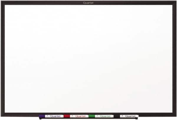 Quartet - 36" High x 60" Wide Dry Erase - Melamine, Includes Dry-Erase Marker & Mounting Hardware - Exact Tooling
