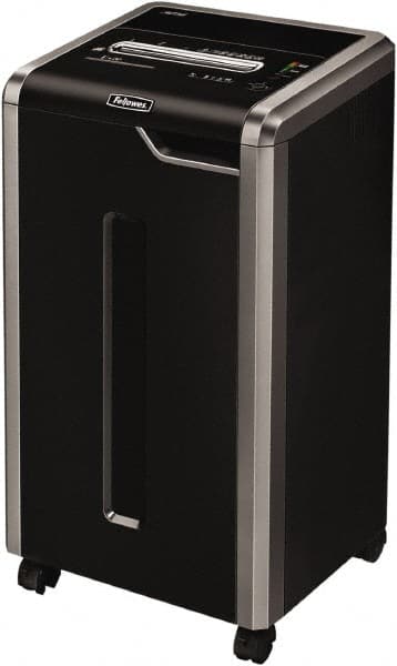 FELLOWES - 7/32" Strip, 24 Sheet Strip Cut Commercial Shredder - 20-1/8" Long x 20-1/8" Wide x 34-11/16" High, Level 2 Security, 22 Gal Wastebasket - Exact Tooling