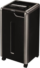 FELLOWES - 7/32" Strip, 24 Sheet Strip Cut Commercial Shredder - 20-1/8" Long x 20-1/8" Wide x 34-11/16" High, Level 2 Security, 22 Gal Wastebasket - Exact Tooling