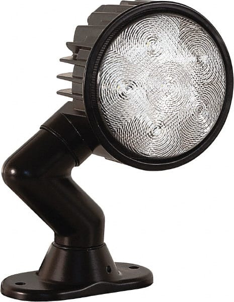 Buyers Products - 12 to 24 Volt, Clear Flood Beam Light - 1.5 Amps, 1,350 Lumens, 6 LED Lamp - Exact Tooling
