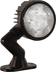 Buyers Products - 12 to 24 Volt, Clear Flood Beam Light - 1.5 Amps, 1,350 Lumens, 6 LED Lamp - Exact Tooling