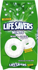 LifeSavers - Candy - Hard Candy, Wint-O-Green, 50oz Bag - Exact Tooling