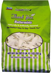 Hospitality Mints - Candy - Thank You Buttermints Candies, 26 oz Bag - Exact Tooling