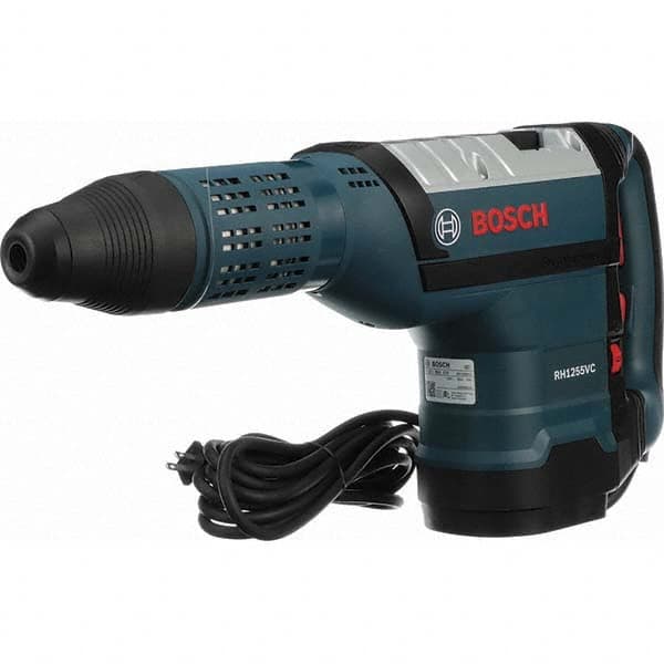 Bosch - 120 Volt 2" Keyless Chuck Electric Rotary Hammer - 0 to 34,000 BPM, 0 to 250 RPM - Exact Tooling
