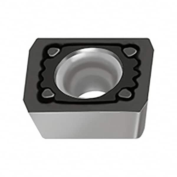 Walter - TungMeister 0.312" Stepped Shank Milling Tip Insert Holder & Shank - 0.3" Neck Diam, S05 Neck Thread, 0.3" Nose Diam, 2-1/2" OAL, Steel VSS Tool Holder - Exact Tooling