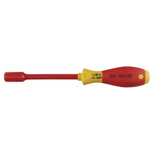 INSULATED NUT DRIVER 17.0 × 125MM - Exact Tooling