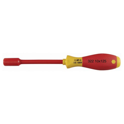 INSULATED NUT DRIVER 16.0 × 125MM - Exact Tooling
