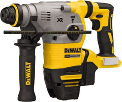 DeWALT - 20 Volt 1-1/8" SDS Plus Chuck Cordless Rotary Hammer - 0 to 4,480 BPM, 0 to 1,500 RPM, Reversible - Exact Tooling
