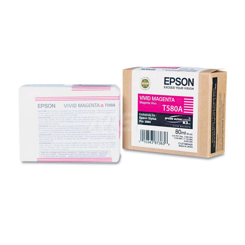 Epson - Office Machine Supplies & Accessories; Office Machine/Equipment Accessory Type: Ink Cartridge ; For Use With: Epson Stylus Pro 3880 Graphic Arts Edition; Epson Stylus Pro 3800 Portrait Edition; Epson Stylus Pro 3880 Signature Worthy Edition Print - Exact Tooling
