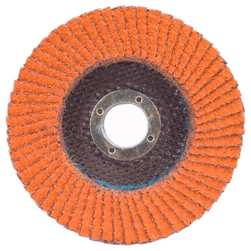 ‎4-1/2″ × 1/4″ × 7/8″ SG Blaze R980P Flap Disc Type 27 Flat 60 Grit - Exact Tooling