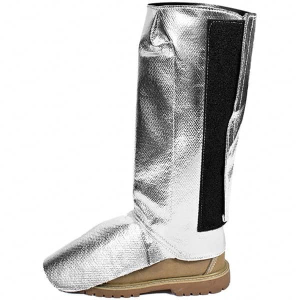 National Safety Apparel - Size XL Silver Aluminized OPF & ParaAramid High Heat Leggings - Exact Tooling