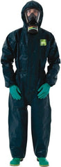 Ansell - Pack of 6 Size 2XL Film Laminate Chemical Resistant General Purpose Coveralls - Exact Tooling