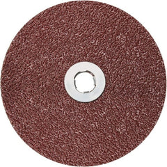 3M - 5" Diam 60 Grit Fiber Disc - Ceramic, 12,000 Max RPM, Series 782C - Exact Tooling