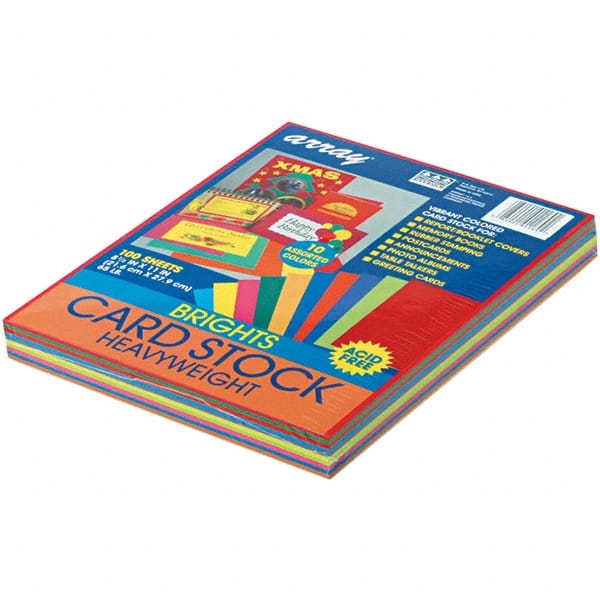 Pacon - 8-1/2" x 11" Assorted Colors Colored Copy Paper - Use with Copiers, Inkjet Printers, Laser Printers - Exact Tooling