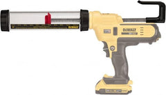 DeWALT - 29 oz Full Barrel Battery Caulk/Adhesive Applicator - Use with 10 to 20 oz Sausage Packs - Exact Tooling