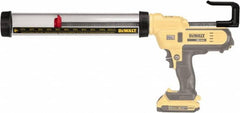 DeWALT - 29 oz Full Barrel Battery Caulk/Adhesive Applicator - Use with 10 to 20 oz Sausage Packs - Exact Tooling