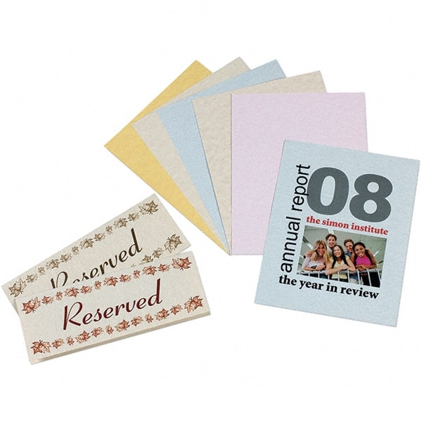 Pacon - 8-1/2" x 11" Assorted Colors Colored Copy Paper - Use with Copiers,Inkjet Printers,Laser Printers,Typewriters - Exact Tooling