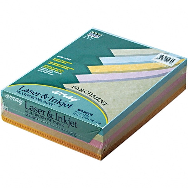 Pacon - 8-1/2" x 11" Assorted Colors Colored Copy Paper - Use with Laser Printers, Copiers, Inkjet Printers - Exact Tooling
