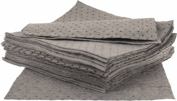 PRO-SAFE - 22 Gal Capacity per Package, Universal Pad - 17" Long x 15" Wide, Polypropylene - Exact Tooling