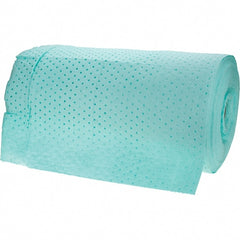 PRO-SAFE - 44 Gal Capacity per Package, Chemical/Hazmat Roll - 150' Long x 30" Wide, Polypropylene - Exact Tooling