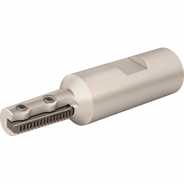 Vargus - 0.547" Cut Diam, 1.02" Max Depth of Cut, 3/4" Shank Diam, Internal/External Indexable Thread Mill - Insert Style 24M, 1 Insert, Toolholder Style RTMNC, 3.228" OAL - Exact Tooling