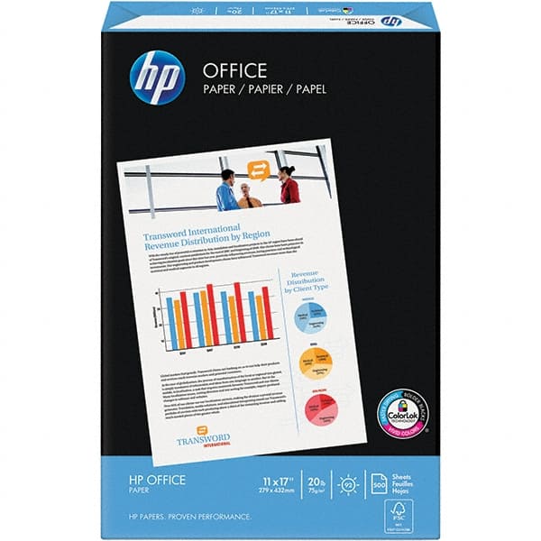 Hewlett-Packard - 11" x 17" White Copy Paper - Use with Laser Printers, Inkjet Printers, Copiers, Fax Machines - Exact Tooling