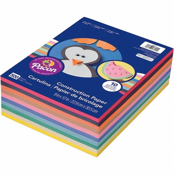 Pacon - Assorted Colors Construction Paper - Use with Craft Projects - Exact Tooling