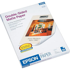 Epson - 8-1/2" x 11" Bright White Photo Paper - Use with Inkjet Printers - Exact Tooling