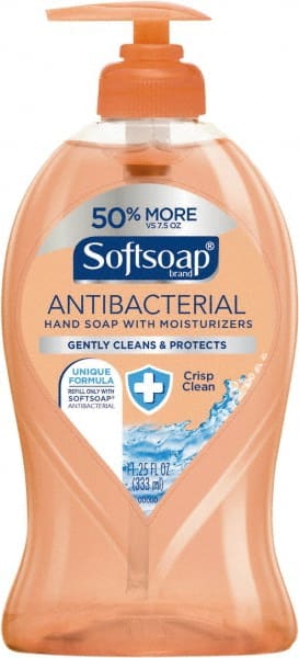 SoftSoap - 11.25 oz Pump Bottle Liquid Soap - Orange (Color), Crisp Clean Scent - Exact Tooling