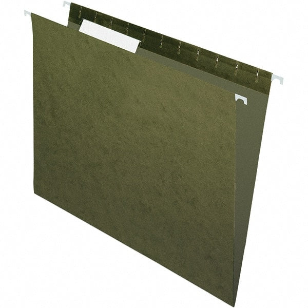 Pendaflex - 9-1/4 x 11-7/8", Letter Size, Standard Green, Hanging File Folder - 11 Point Stock, 1/3 Tab Cut Location - Exact Tooling