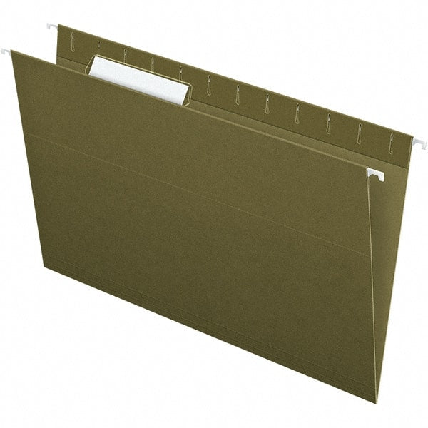 Pendaflex - 9-1/2 x 16", Legal, Standard Green, Hanging File Folder - 11 Point Stock, 1/3 Tab Cut Location - Exact Tooling