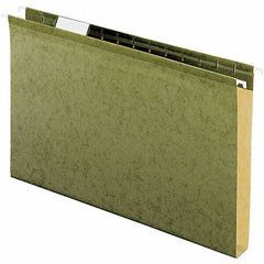 Pendaflex - 9-1/2 x 14-1/2", Legal, Standard Green, Hanging File Folder - 11 Point Stock, 1/5 Tab Cut Location - Exact Tooling