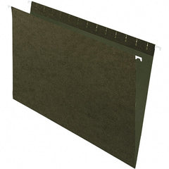 Pendaflex - 9-1/2 x 16", Legal, Standard Green, Hanging File Folder - 11 Point Stock, Straight Tab Cut Location - Exact Tooling